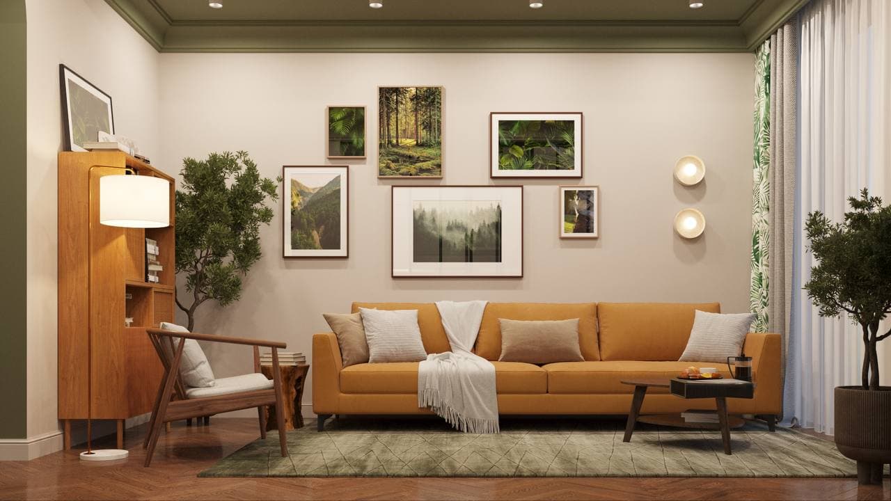 Finished living room by Bureau Soul Concept